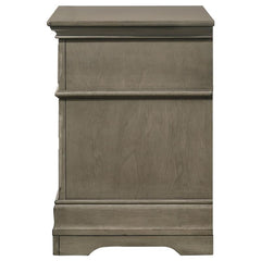 Manchester 3-drawer Nightstand Wheat Brown - 222892