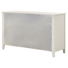 Selena 6-drawer Dresser Cream White - 400233