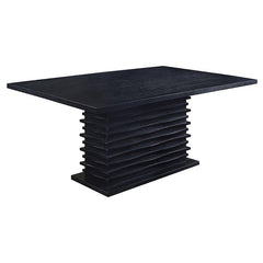 Stanton Rectangular Dining Set Black and Grey - 102061-S7