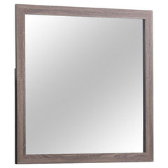 Brantford Rectangle Dresser Mirror Barrel Oak - 207044