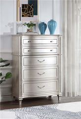 Evangeline 6-drawer Bedroom Chest Silver Oak - 223395
