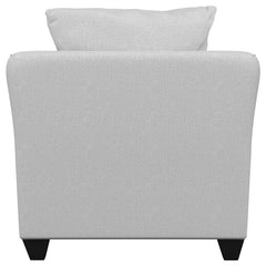 Salizar Upholstered Flared Arm Accent Chair Sand - 508583