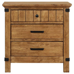 Brenner 4-piece Full Bedroom Set Rustic Honey - 205261F-S4