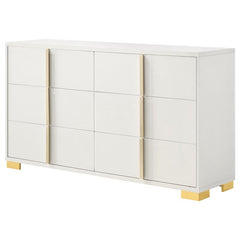 Marceline 6-drawer Dresser White - 222933