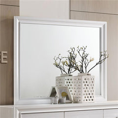 Miranda Rectangular Dresser Mirror White - 205114