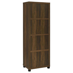 Sachin 3-shelf Engineered Wood Media Tower Dark Pine - 707736