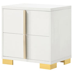 Marceline 2-drawer Nightstand White - 222932