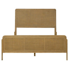Arini 5-piece Queen Bedroom Set Sand Wash and Natural Cane - 224300Q-S5