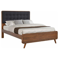 Robyn 4-piece Eastern King Bedroom Set Dark Walnut - 205131KE-S4