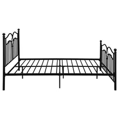 Klossen Metal Queen Open Frame Bed Black - 422763Q