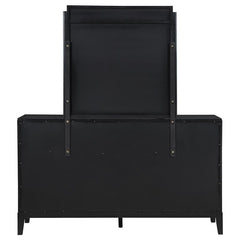 Brookmead 8-drawer Dresser with Mirror Black - 224713M