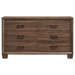 Brandon 4-piece Queen Bedroom Set Warm Brown - 205321Q-S4