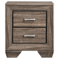 Kauffman 4-piece California King Bedroom Set Washed Taupe - 204191KW-S4