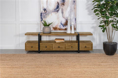 Otto 5-drawer Mango Wood 70" TV Stand Media Console Brown - 703243