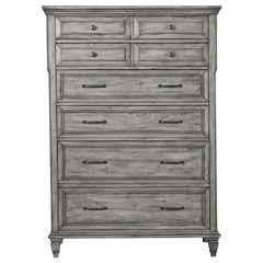 Avenue 8-drawer Bedroom Chest Weathered Grey - 224035