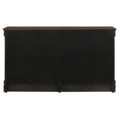 Louis Philippe 6-drawer Dresser Cappuccino - 202413
