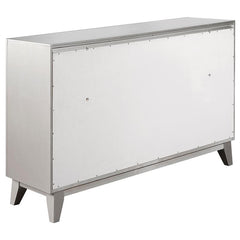 Leighton 7-drawer Dresser Metallic Mercury - 204923
