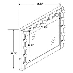 Eleanor 5-piece Eastern King Bedroom Set Metallic Mercury - 223461KE-S5