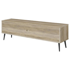 Allie 2-door Engineered Wood 71" TV Stand Distressed Pine - 701076