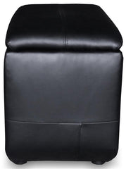 Cyrus Upholstered Home Theater Storage Wedge Console Black - 600002