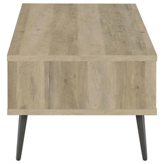 Welsh 1-drawer Engineered Wood Coffee Table Antique Pine - 701038