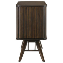 Wes 2-door Rectangular Server Dark Walnut - 115275