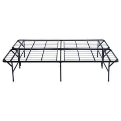 Mabel Metal Eastern King Mattress Support Platform Bed Black - 305957KE