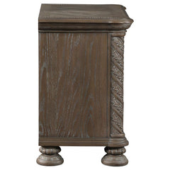 Emmett 3-drawer Nightstand Walnut - 224442