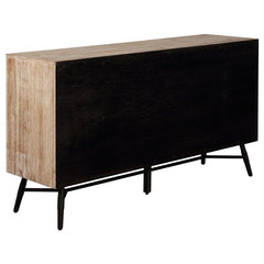 Marlow 4-piece Eastern King Bedroom Set Rough Sawn Multi - 215761KE-S4