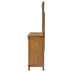 Brenner 8-drawer Dresser with Mirror Rustic Honey - 205263M