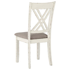 Fortress 7-piece Dining Set Chestnut and Vintage White - 190721