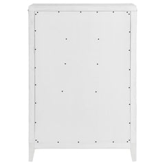 Marielle 5-drawer Bedroom Chest Distressed White - 224845