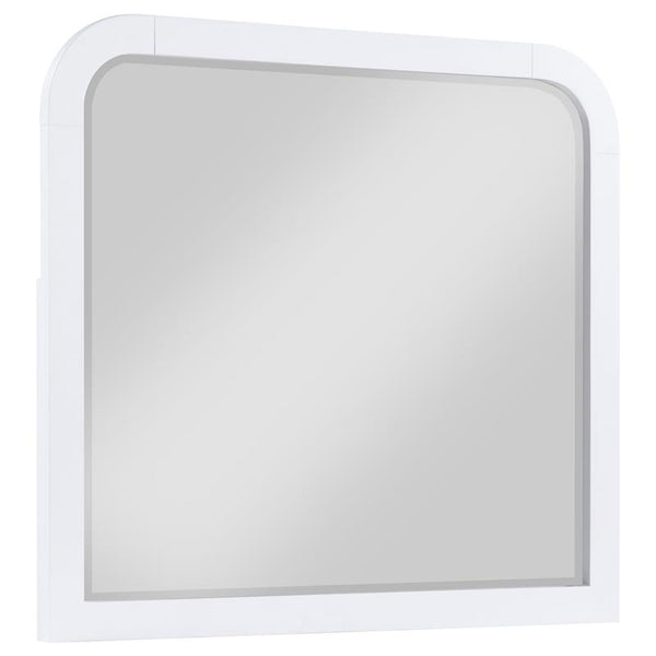 Anastasia Dresser Mirror Pearl White - 224754