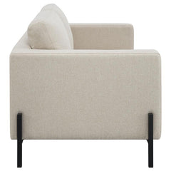Tilly Upholstered Track Arm Loveseat Oatmeal - 509902