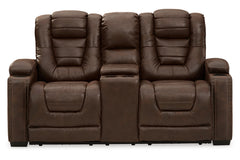 Owner's Box Power Reclining Loveseat with Console - 2450518