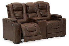 Owner's Box Power Reclining Loveseat with Console - 2450518