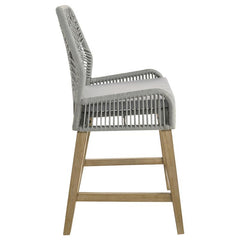 Nakia Woven Rope Back Counter Height Stools (Set of 2) - 110035