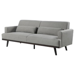 Blake Upholstered Track Arm Sofa Sharkskin - 511121