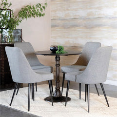 Oswego Round Bistro Dining Table Bronze - 100063