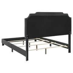 Tamarac Upholstered Eastern King Panel Bed Grey - 310063KE