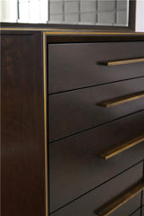 Durango 8-drawer Dresser with Mirror Smoked Peppercorn - 223263M