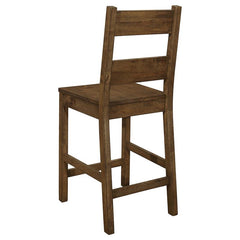 Coleman 7-piece Counter Height Dining Set Rustic Golden Brown - 192028-S7