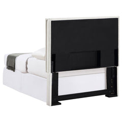 Izzy Upholstered Twin Panel Headboard Sand - 315985T