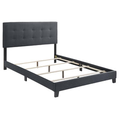 Mapes Upholstered Full Panel Bed Grey - 305747F