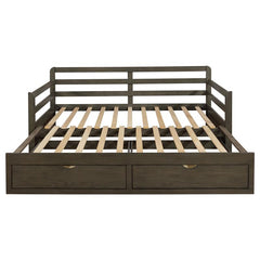 Sorrento 2-drawer Twin XL Daybed with Extension Trundle Grey - 305706