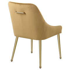 Mayette Parsons Wingback Dining Side Chairs Cognac (Set of 2) - 107582