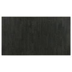 Jakob 7-piece Rectangular Dining Set Grey and Black - 115131-S7
