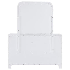 Anastasia 6-drawer Dresser with Mirror Pearl White - 224753M