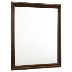 Louis Philippe Square Dresser Mirror Cappuccino - 202414