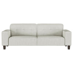 Deerhurst 3-piece Upholstered Track Arm Sofa Set Beige - 509647-S3